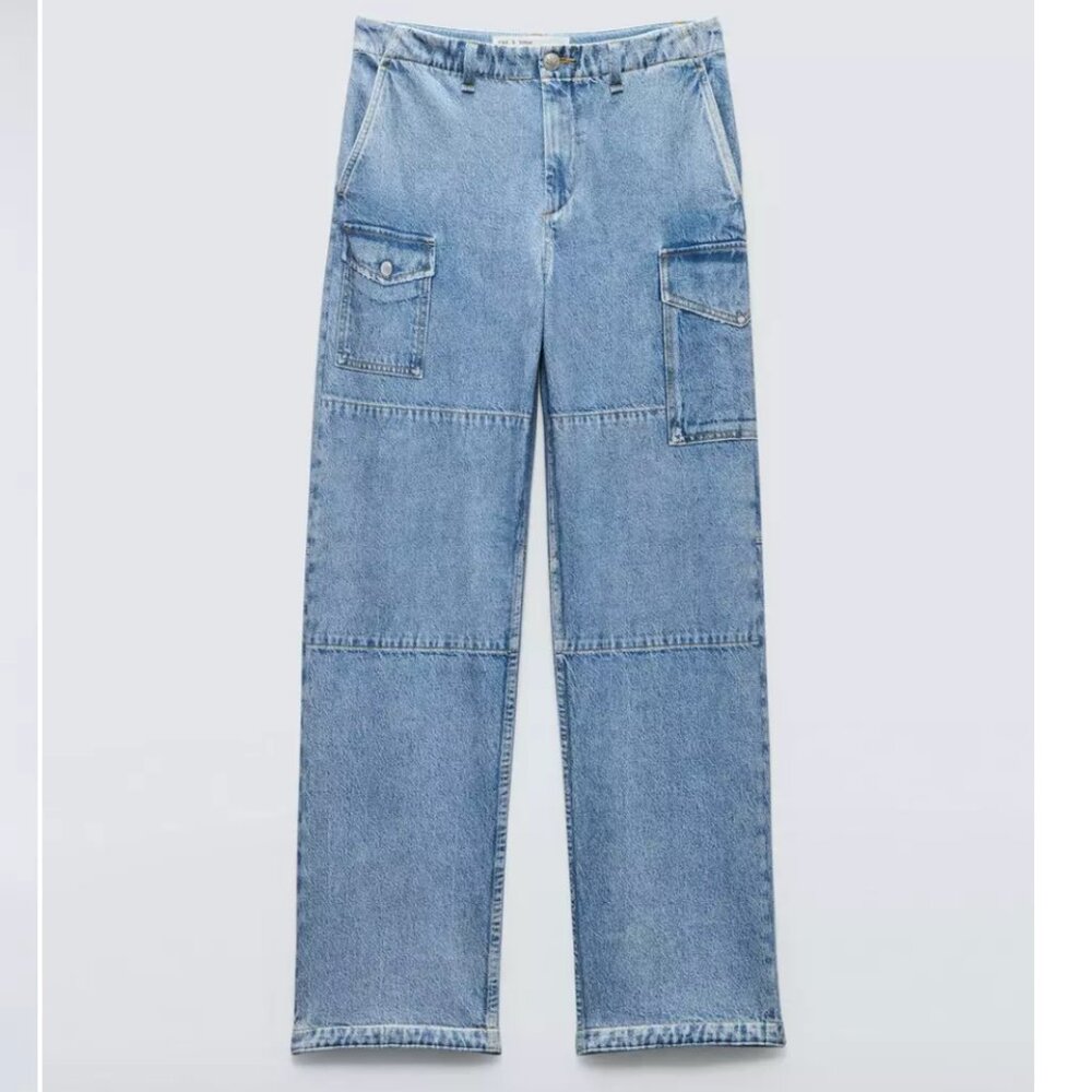 Rag & Bone Miramar Nora Cargo - Celeste